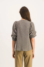 NIKI STRIPED BLOUSE