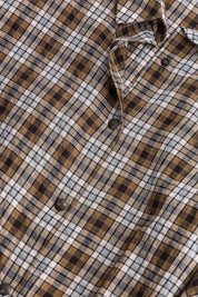 chemise femme carreaux marron neil