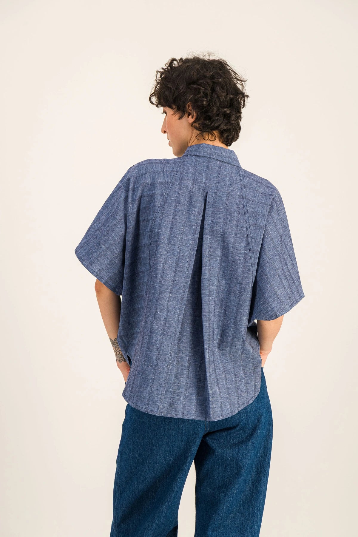 BLUE DONNA SHIRT