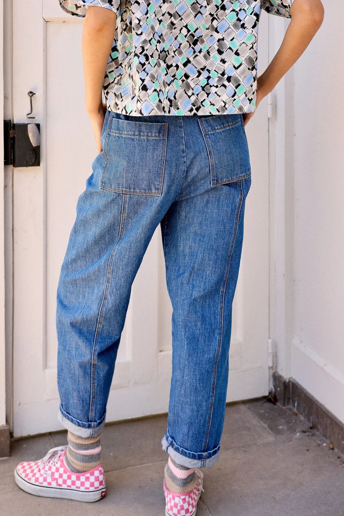 ESTEBAN BLUE JEANS TROUSERS