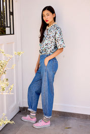 ESTEBAN BLUE JEANS TROUSERS