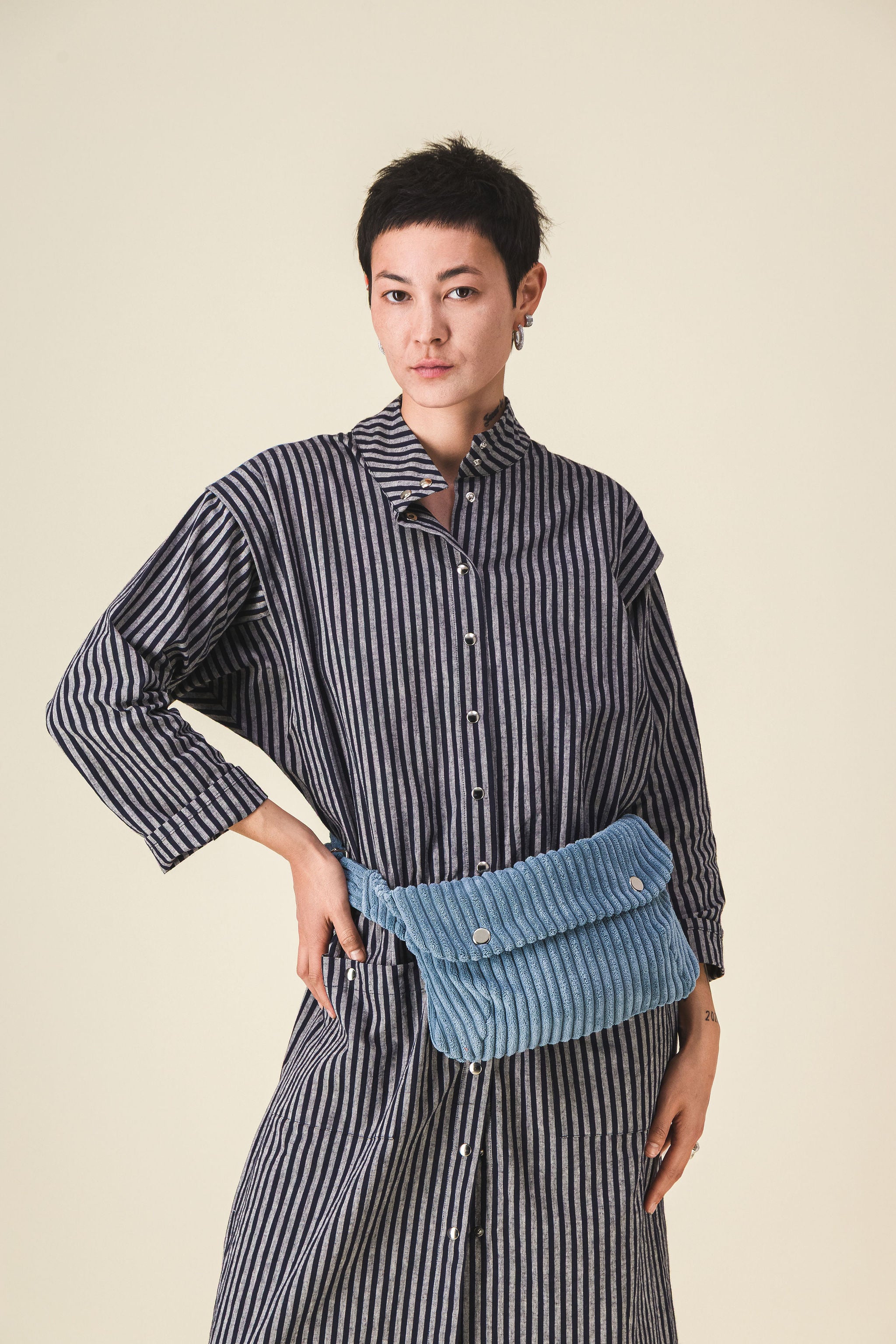 sac banane velours cotele julie v
