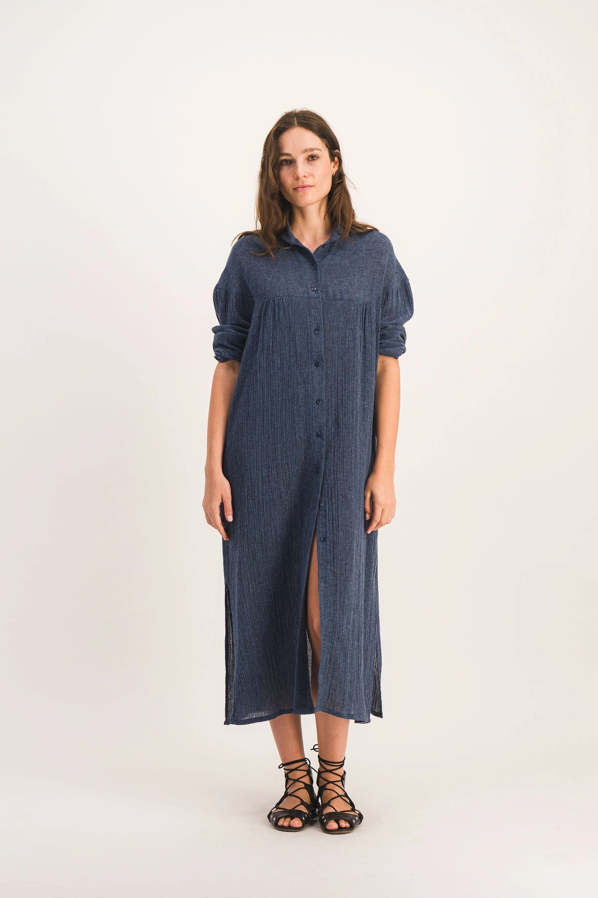 BLUE JEMINA DRESS