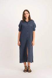 BLUE JEMINA DRESS
