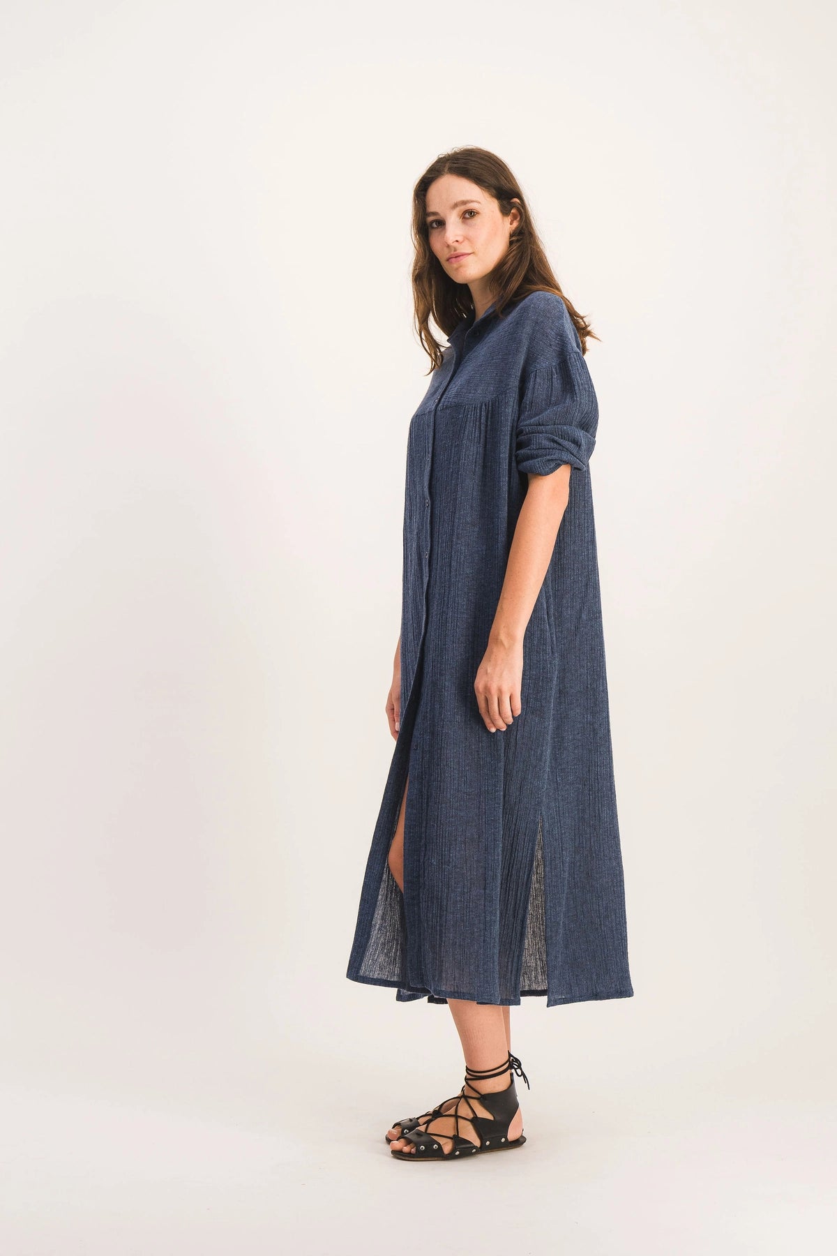 BLUE JEMINA DRESS
