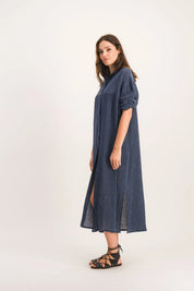 BLUE JEMINA DRESS