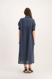 BLUE JEMINA DRESS