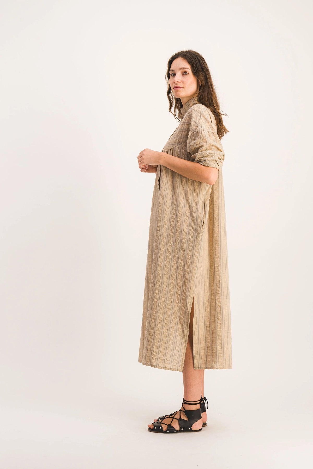 JEMINA STRIPED DRESS