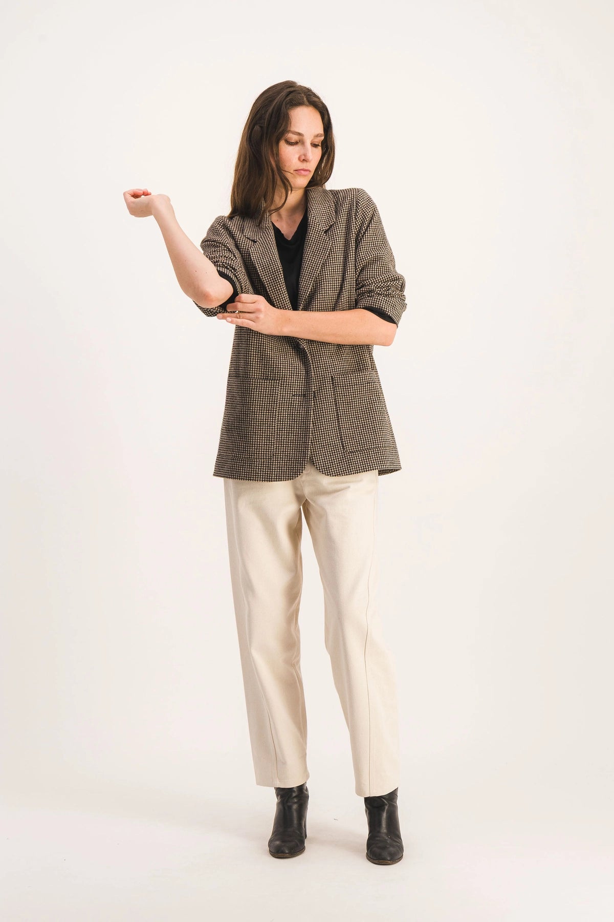 RADIZA CHECK JACKET
