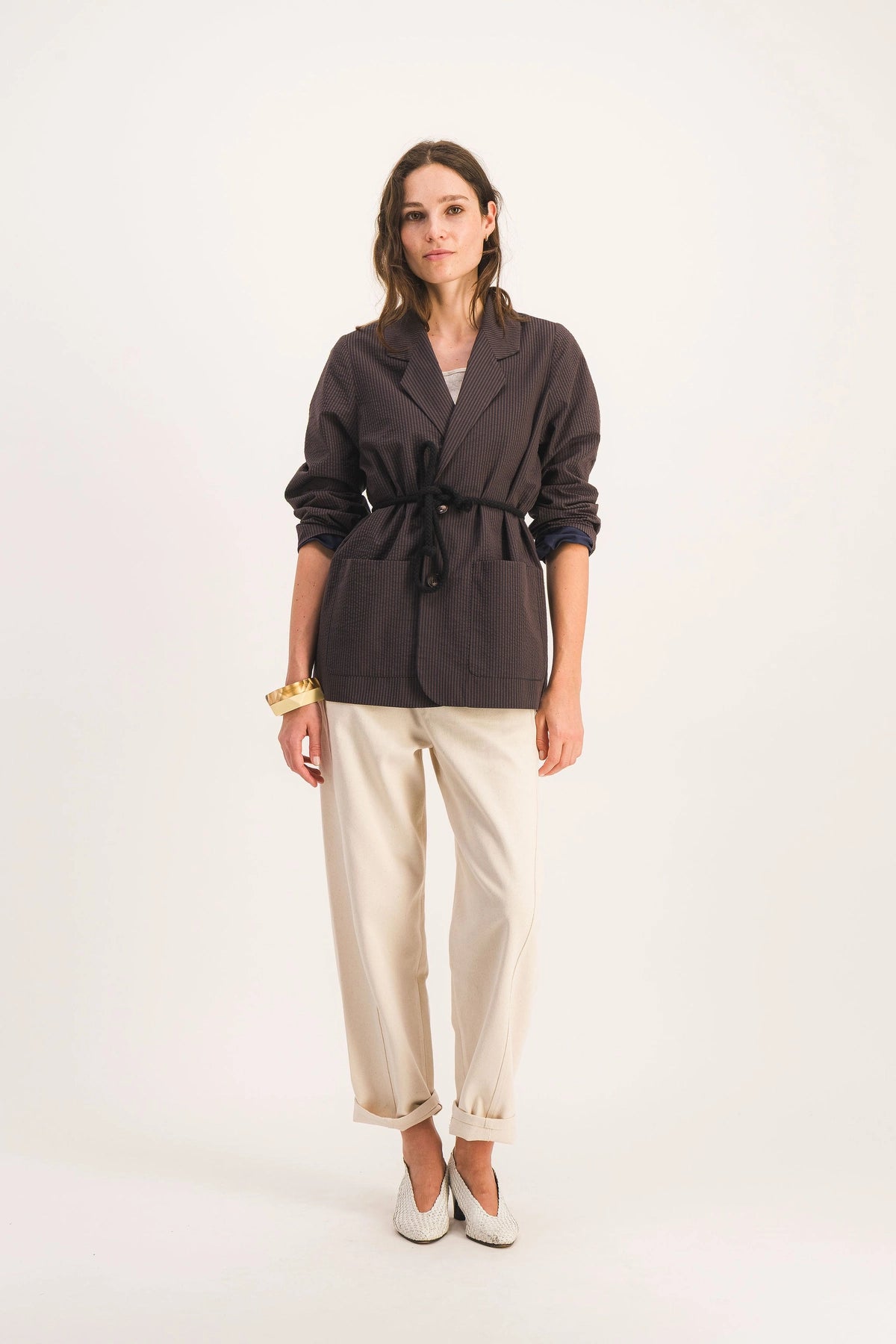 BROWN RADIZA JACKET