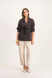 BROWN RADIZA JACKET