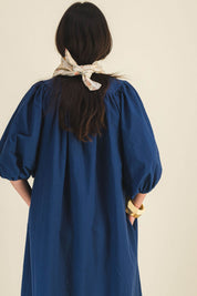Foulard bandana coton imprimé femme Birdy Ecru - photo 2