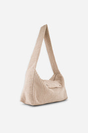 sac besace femme velours blanc polly