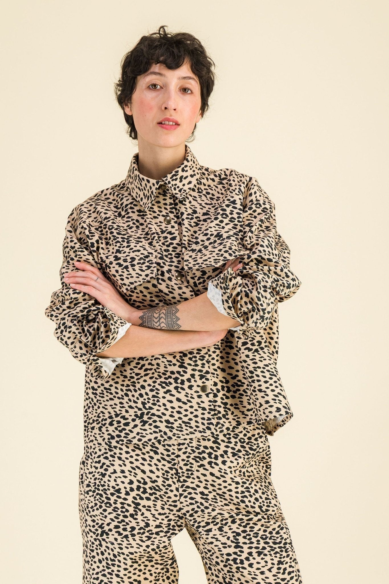 Veste léopard femme Constance Guépard - SIXSOEURS